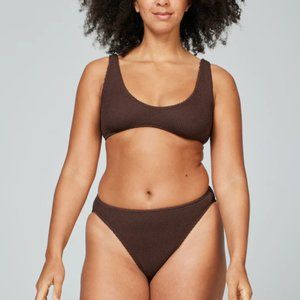 Youswim Eva Standard Waist Two-Piece Bikini - Espresso (Dark Brown)